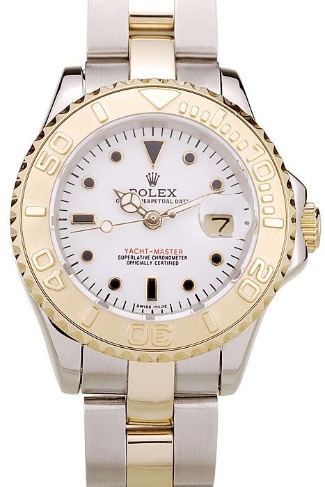 rolex yachtmaster gold tachymeter white dial|Rolex yacht master reviews.